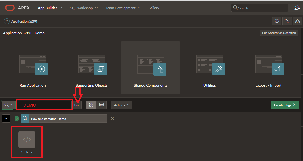 How to Create Page Region in Oracle APEX 22.2.0 ? - Ontoor blogs