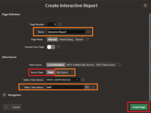 How to create Interactive Report in Oracle APEX 22.2.0? - Ontoor blogs
