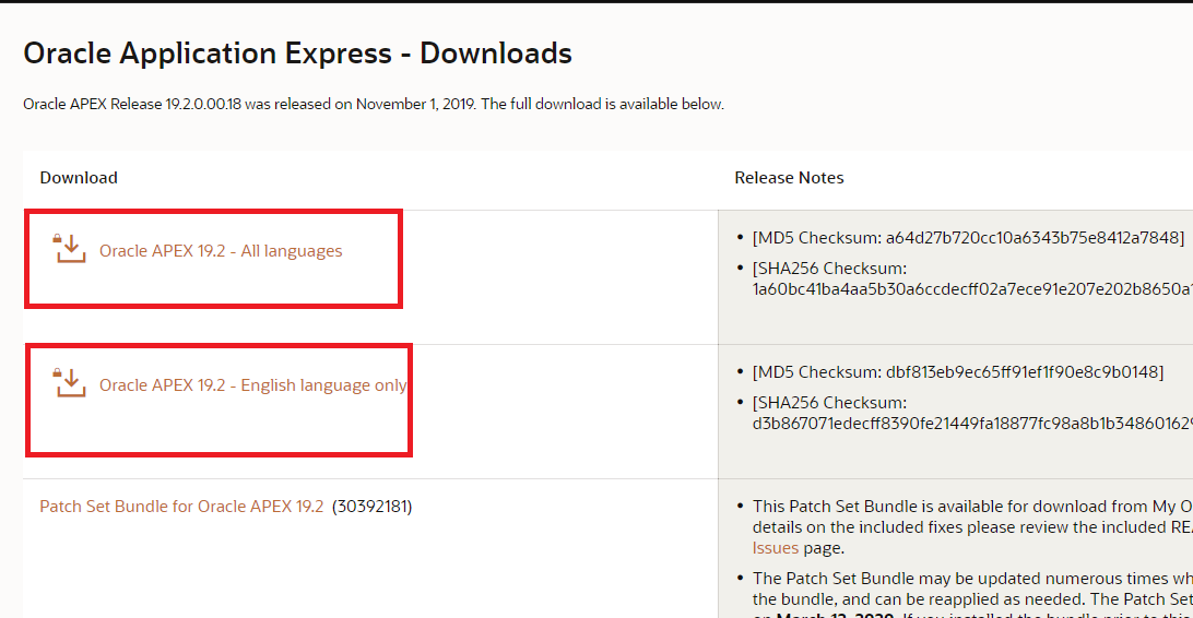 How to Install APEX in Oracle 19 C - Ontoor blogs