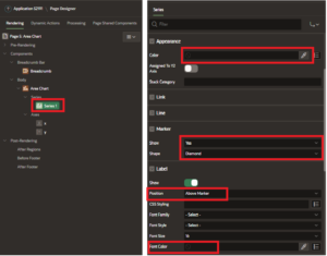 How to create Area Chart Region in Oracle APEX 22.2.0 ? - Ontoor blogs