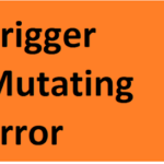 Handle trigger Mutating Error
