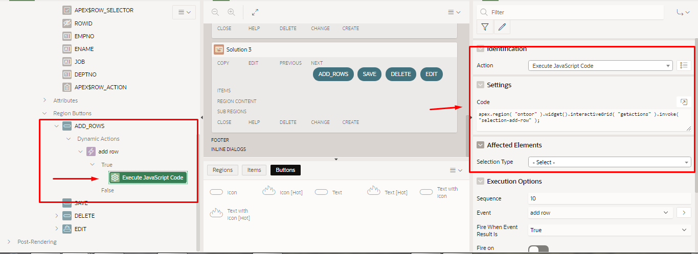 3 Ways To Add Custom Button In Interactive Grid Oracle APEX - Ontoor Blogs