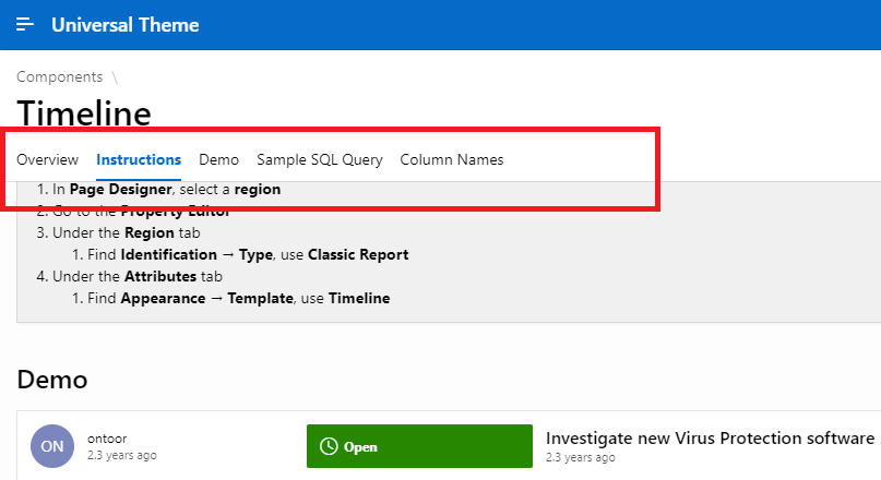 Region Display Selector