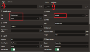 How to Create Bubble Chart Region in Oracle APEX 22.2.0 ? - Ontoor blogs