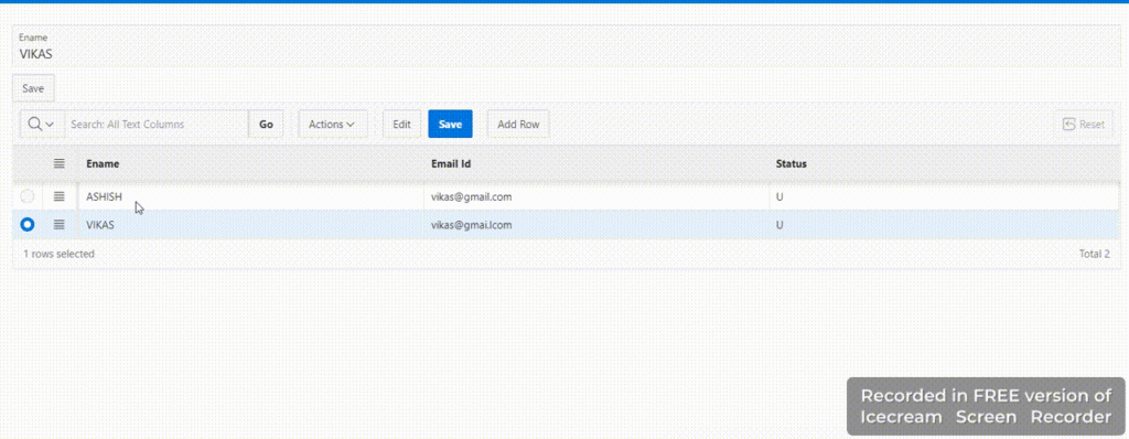 Retrieving Selected Values from the Current Row in Oracle APEX Interactive Grids