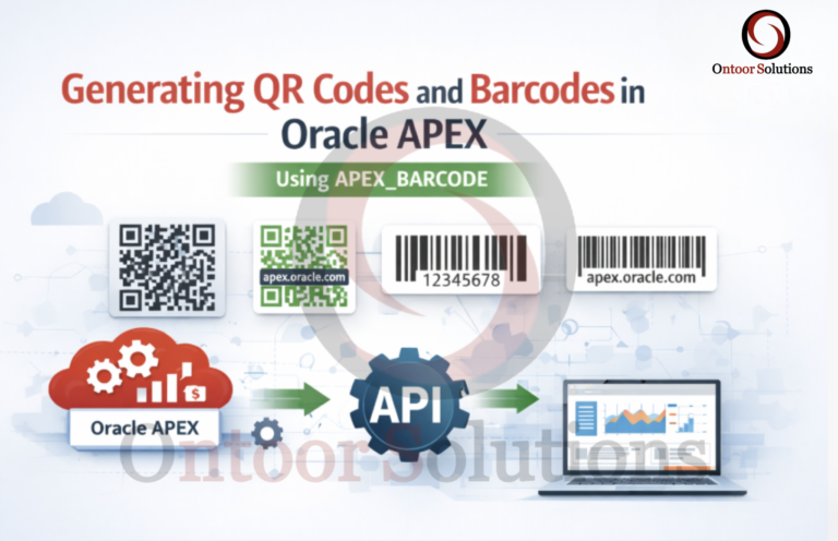 Generating QR Codes and Barcodes in Oracle APEX Using APEX_BARCODE ...
